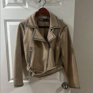 Zara Faux Suede Women’s Jacket